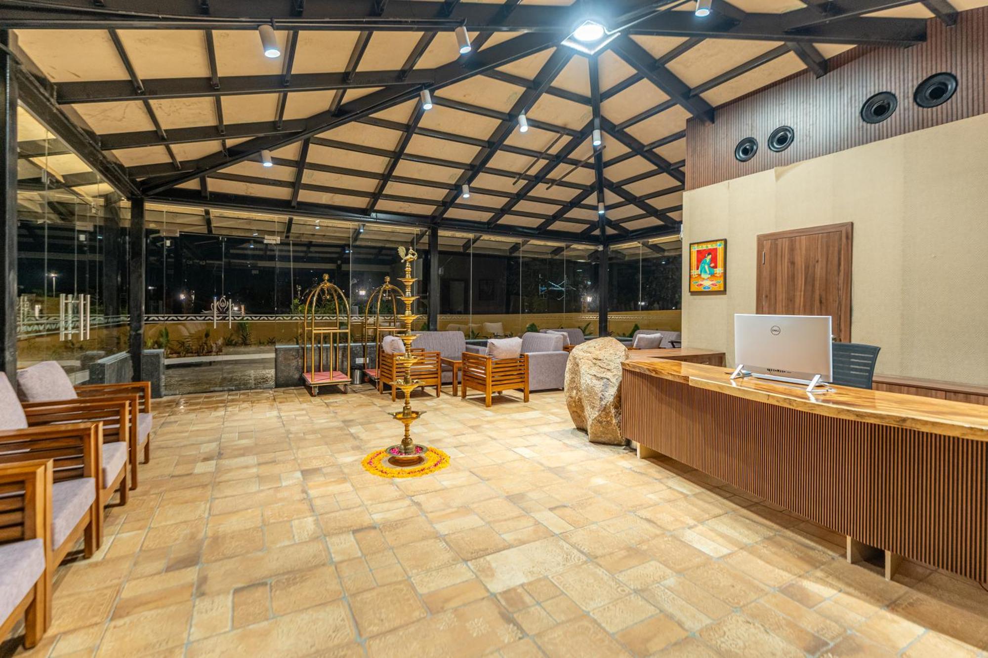 Serene Resort Hyderabad Shamshabad Exterior foto